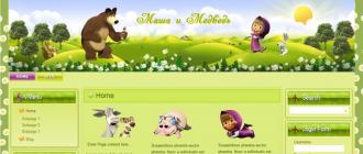 Modèle HTML pour enfants pour les thèmes pour enfants