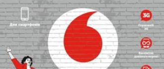 Vodafone Red M tarifu plāns - pieslēgšana un pāreja Vodafone Red S: nosacījumi un priekšrocības